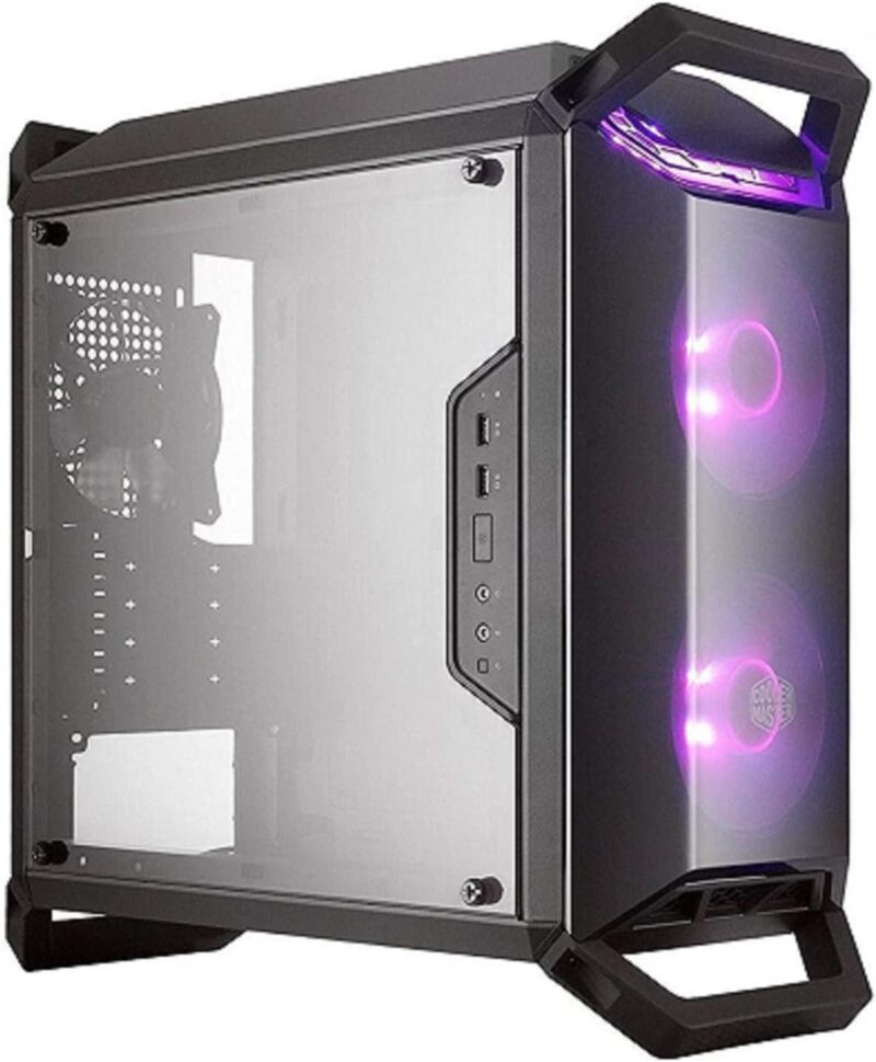 Cooler Master MasterBox Q300P Led Fanlı ATX Siyah Oyuncu Kasası