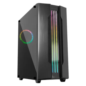 Cougar Gemini S Iron Gray Led Panel ATX Siyah Oyuncu Kasası