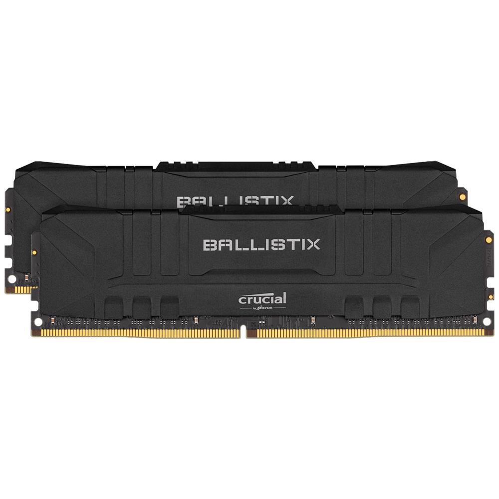 Crucial-Ballistix-3000-Mhz-Ddr4-16Gb-8Gbx2-Cl15-Siyah-1202402290058260 Crucial Ballistix 16Gb (2X8Gb)3000 Mhz Ddr4 Cl15 Oyuncu Pc Ram - Görsel 1
