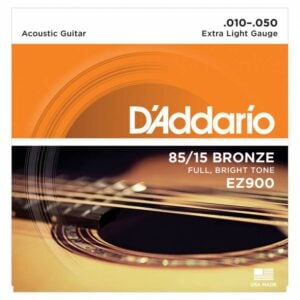 D'Addario 85/15 Bronze EZ900 Akustik Gitar Teli Extra Light