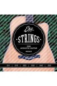 Eko Strings Akustik Gitar Teli Seti Light Bronze