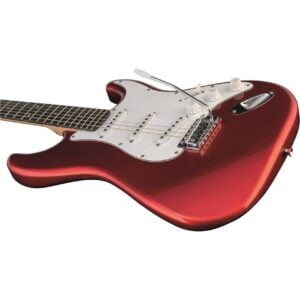 Eko S-300 Elektro Gitar Chrome Red Stratocaster Tam Boy