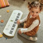 Casio SA-80 Mini Klavye 44 Tuş Beyaz Sarı Çocuklar İçin