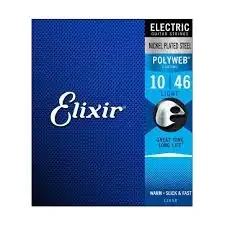 Elixir Polyweb Nickel Plated Steel 12050 Elektro Gitar Teli Light 10-46
