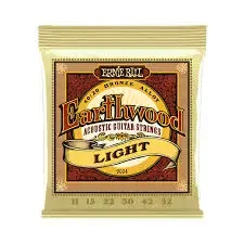 Ernie Ball Earthwood 2004 Akustik Gitar Teli 80/20 Bronze Light 11-52