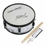 Tiger Power Wooden Snare Drum Natural Wood