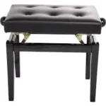 Quik Lok PB/105 BKL Ahşap Piyano Taburesı Kapitone Parlak Siyah