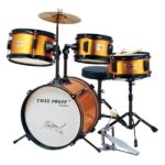Tiger Power Junior Drum Set 3 Drums + 1 Cymbal & Throne BMD JR30