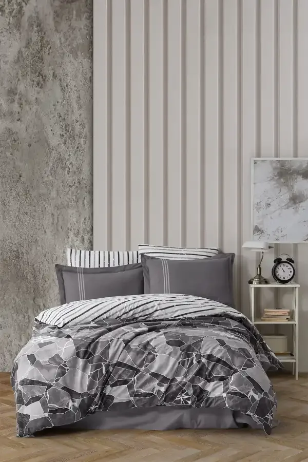 Julia %100 Pamuk Çift Kişilik Nevresim Takımı