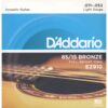 D'Addario 85/15 Bronze EZ910 Akustik Gitar Teli Light