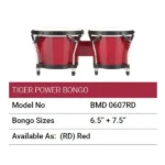 Tiger Power Bongo 6.5+7.5 Red