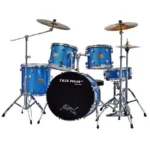 Tiger Power Drum Set 5 Drums + 3 Cymbals & Throne BMD 2600 Power Size