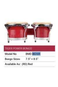 Tiger Power Bongo 7.5+8.5 Red