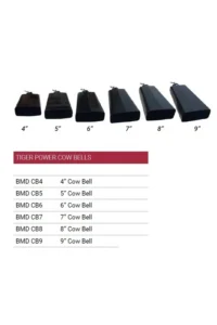 Tiger Power Cow Bell 4