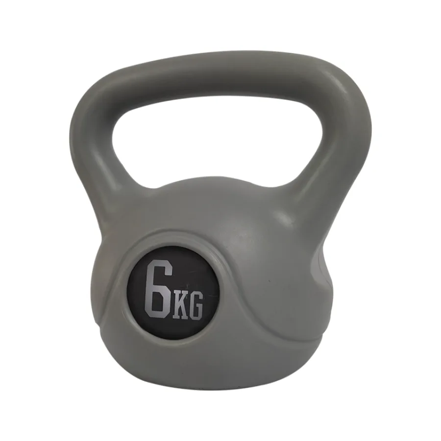 Protech Plastik Pro Kettlebell 6 KG - Gri