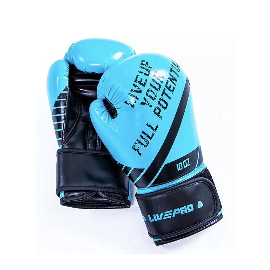 Protech Boks Eldiveni - 10 OZ - Mavi/Siyah