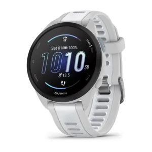 Garmin Forerunner® 165 Music, Sis Grisi/Beyaz