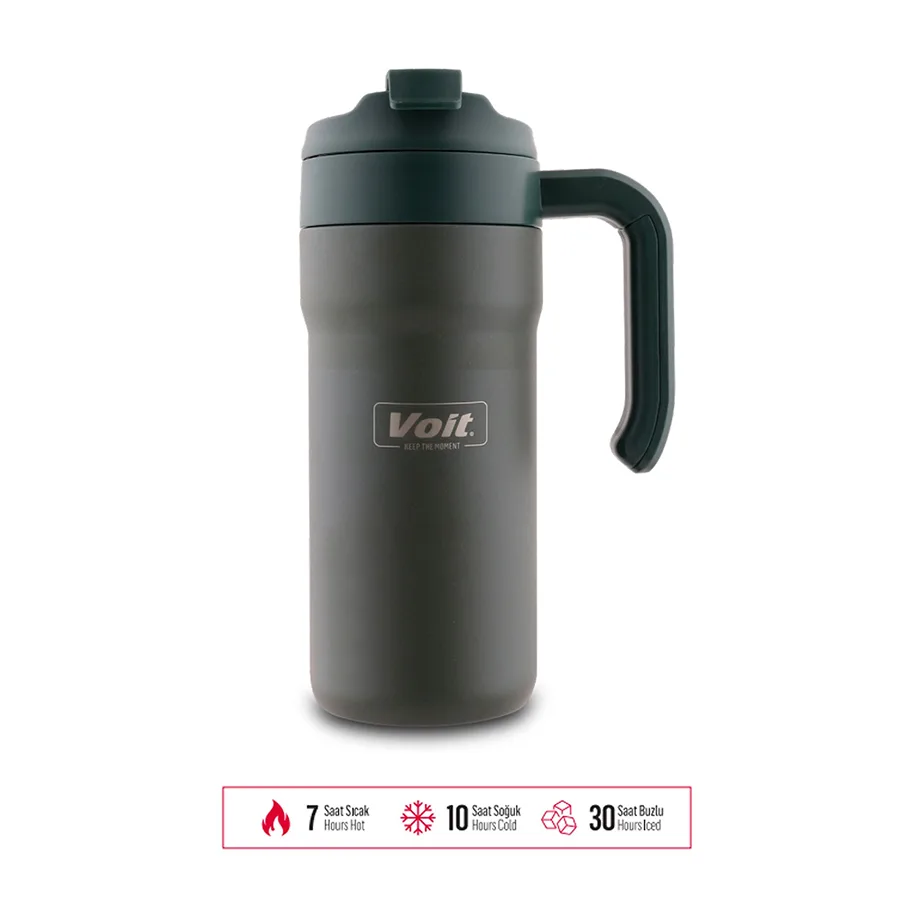 Voit Bear Termos 650 ml - Yeşil