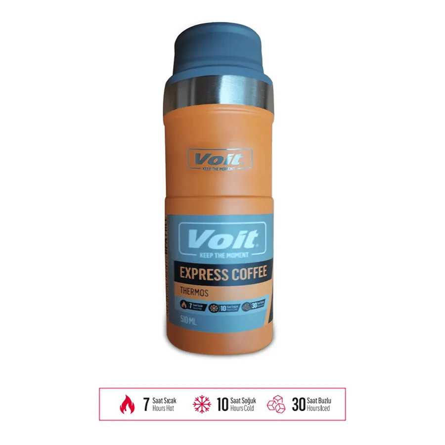 Voit Express Coffee Termos 510 ml - Sarı