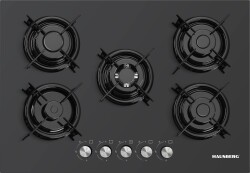 Hausberg Hb565Ng 5 Gözlü Cam Ocak