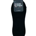 (3 Çift) Bbt Basic Siyah Kaymayan Babet Çorap