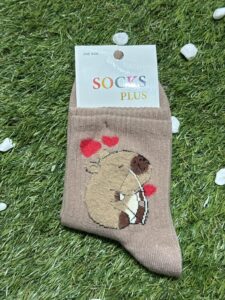 Tüylü Tenis Çorap 1