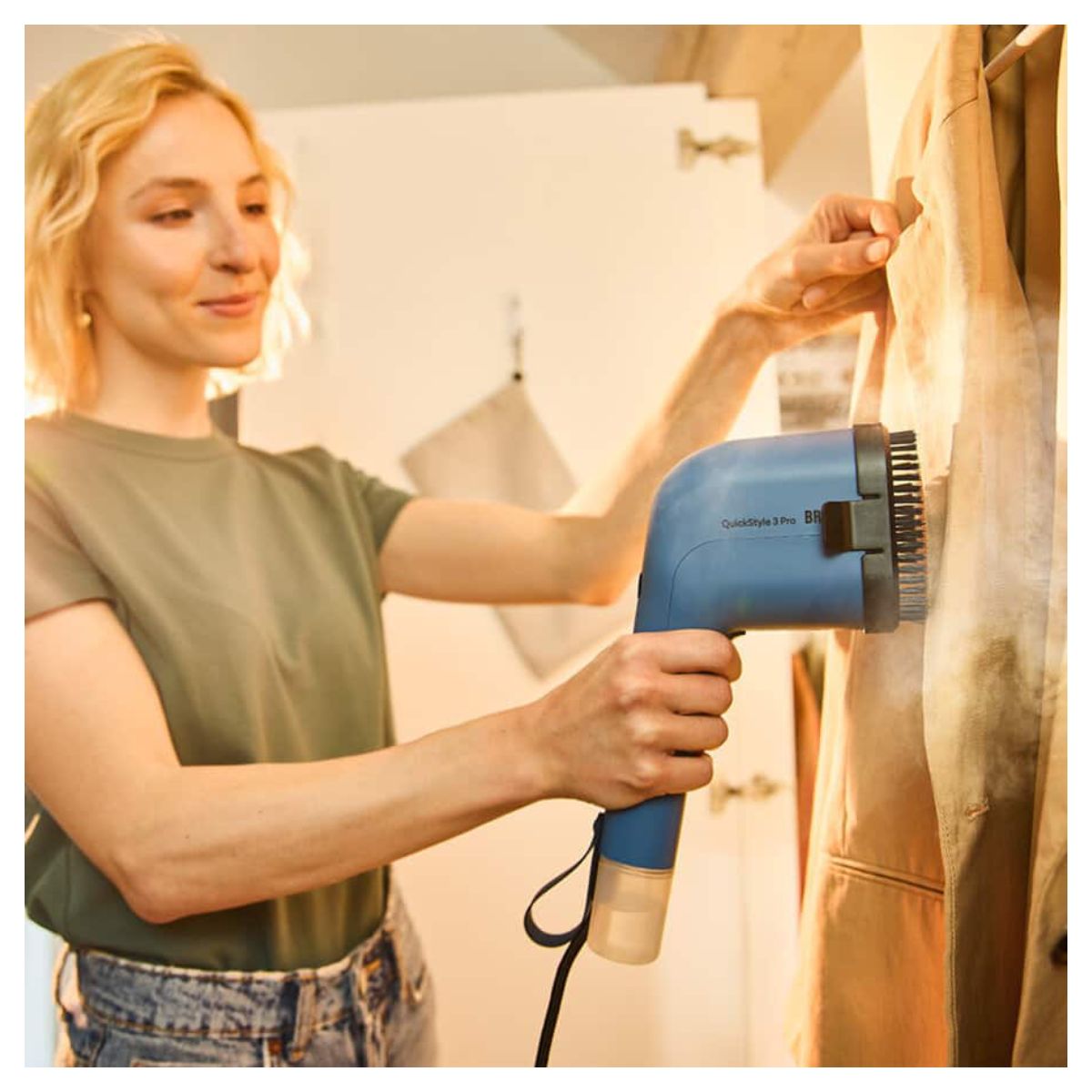 BRAUN STEAMER QUICK STYLE PRO