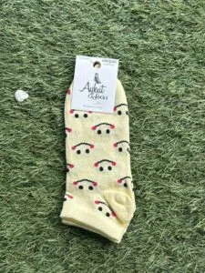 Smiley Kisa Çorap
