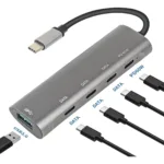 Daytona Fc25 5In1 Type-C To Typc-C Usb 3.0 10Gbps Çevirici