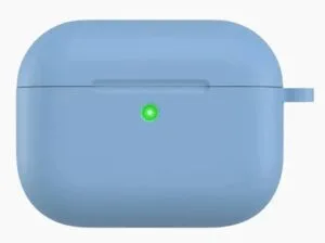 Coteci Airpods Pro 3 Silikon Kılıf Light Blue