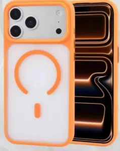 Urr Ice Matte Kılıf iPhone 17 Pro Max Turuncu