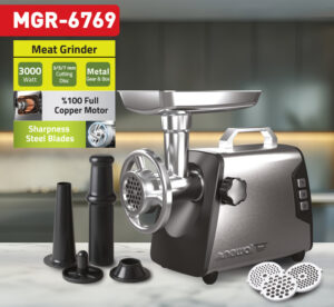 Newal MGR6769 Inoks Kıyma Makinesi 3000W