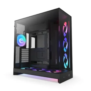 Nzxt H9 Flow Rgb+ Large Dual-Chamber Mid-Tower Atx Airflow Siyah