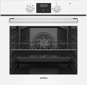 Arnıca Ankastre 0+7 76lt Beyaz Dıgıtal Turbo Fırın