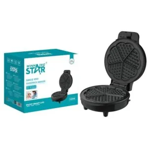 Winning Star St-9366 Waffle Makinesi 1000w | Yapışmaz Kaplama Elektrikli Waffle Maker
