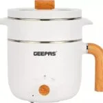 Geepas Gmc35050 1.2l Çok Fonksiyonlu Elektrikli Pişirici - Buharlı Pişirme Aparatlı Paslanmaz Çelik İç Hazne - Beyaz