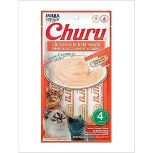 Churu Beef Cat 4X14G Kedi Ödül Mamaları