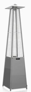 Piramit Soba Inox 2.2m Ucgen Cam Tup
