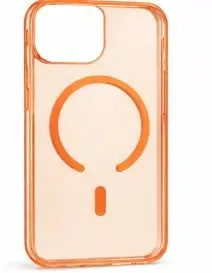 Sunix Joy Kapak iPhone 17 Pro Max Şeffaf Turuncu Magsafe Kılf