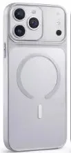 Sunix Night Kapak iPhone 17 Pro Max Silver Magsafe Kılıf