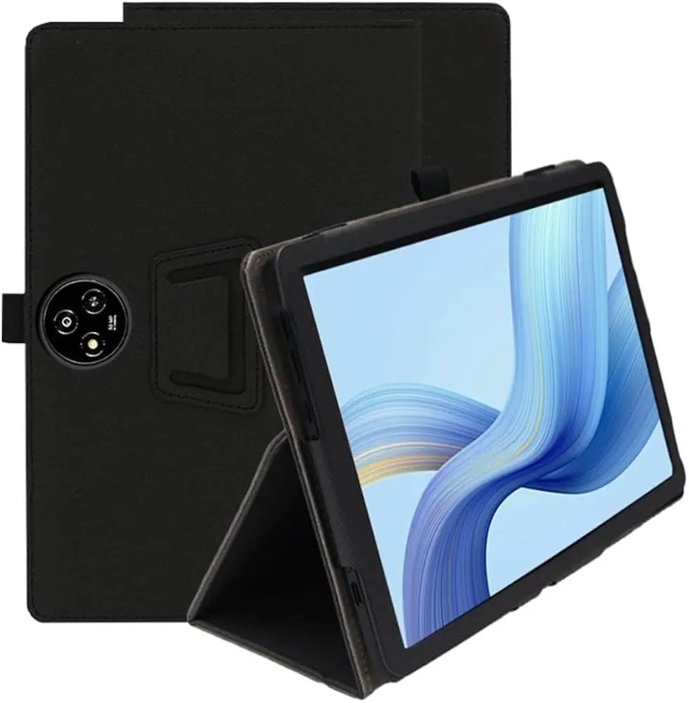 Tcl Nxtpaper 14 Uyumlu 14.3 İnç Standlı Ve Mıknatıslı Smart Flıp Cover Koruyucu Kılıf - Premıum Deri Görünümlü Tasarım