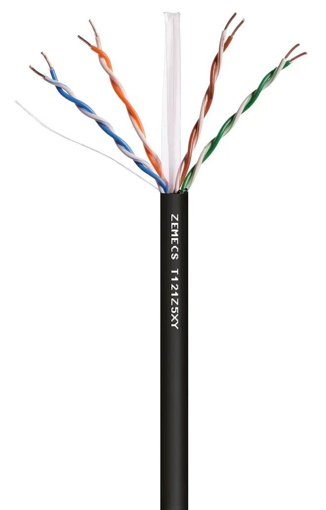 Zemecs Cat6 U/Utp 23Awg Diş Mekan 1Mt