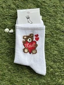 Tüylü Tenis Çorap 17