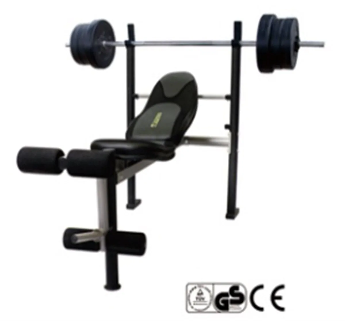 Power Ağırlık Sehpası Bench 50KG Barbel Set Dahil