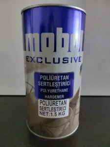 Mobel Poliüretan İpek Mat Vernik Sertleştiricisi