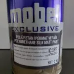 Mobel Poliüretan İpek Mat Vernik