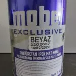 Mobel Poliüretan İpek Mat Boya Beyaz