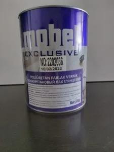 Mobel Poliüretan Parlak Vernik