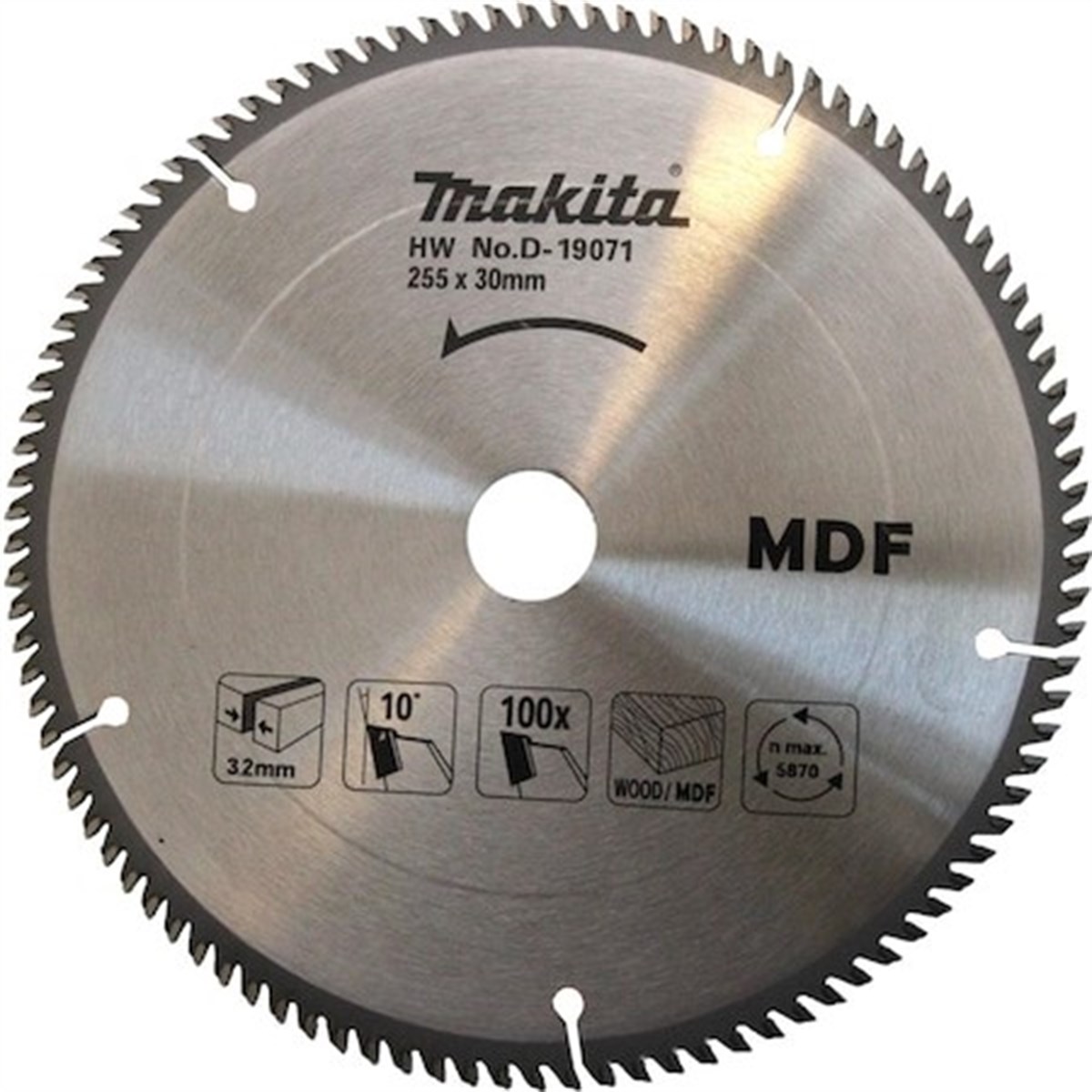 Makita Testere Daire MDF+Aleminyum 255MM