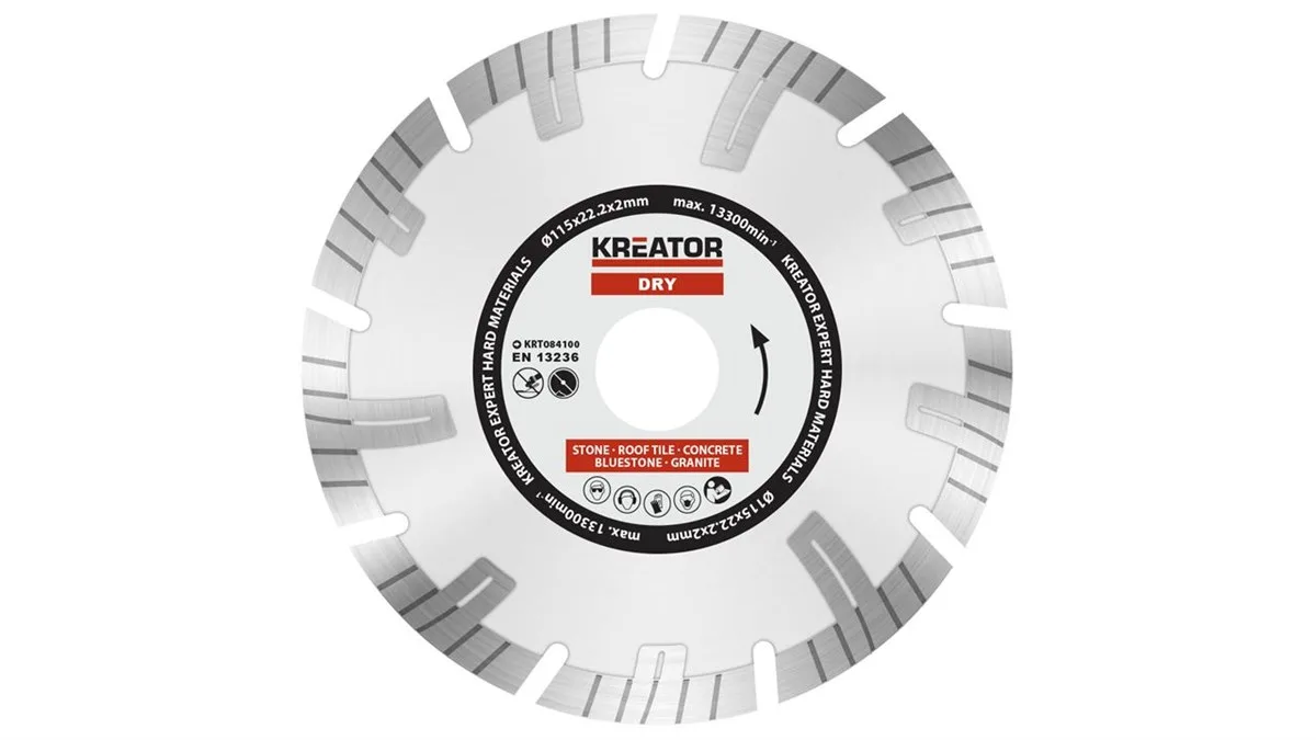 Kreator Bıçak Seramik Sert Malz.(Kuru) 115MM